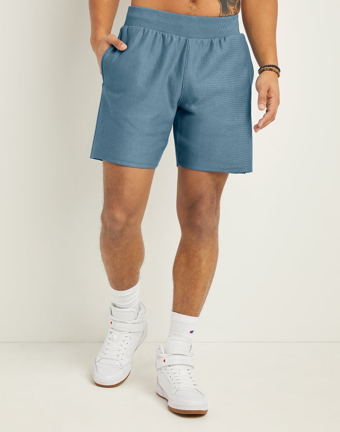 Champion Reverse Weave Cut-Off - Miesten Sininen Shortsit - Suomi 2093846-HD